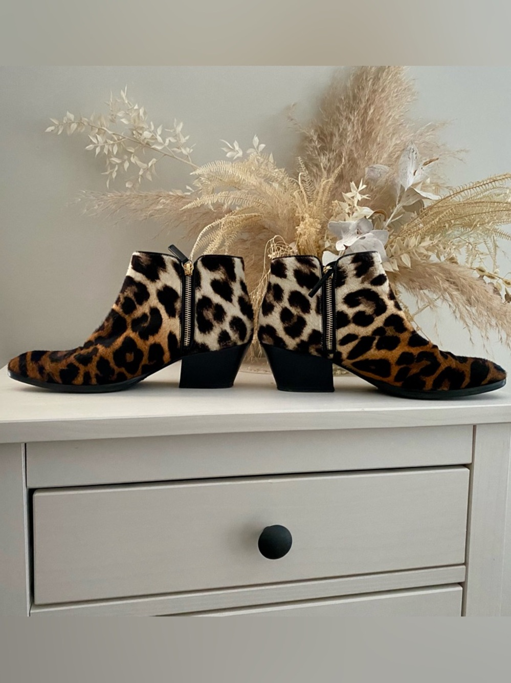 leopard print boots - Picture 6 of 6